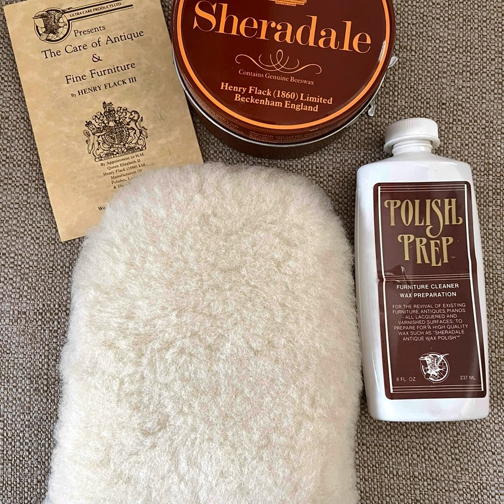 Furniture Care Kit with Polish Prep and White Applicator MIT